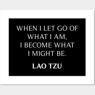 Lao Tzu's Quote Posters and Art